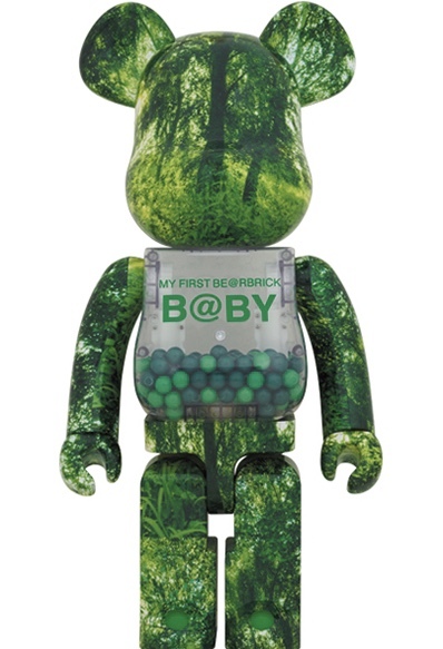 BE@RBRICK B@BY Forest Green Ver. 1000％ 千秋 ベアブリック